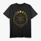 Sacred Geometry and Metatron's Cube Celestial Harmony T-Shirt