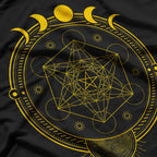 Sacred Geometry and Metatron's Cube Celestial Harmony T-Shirt
