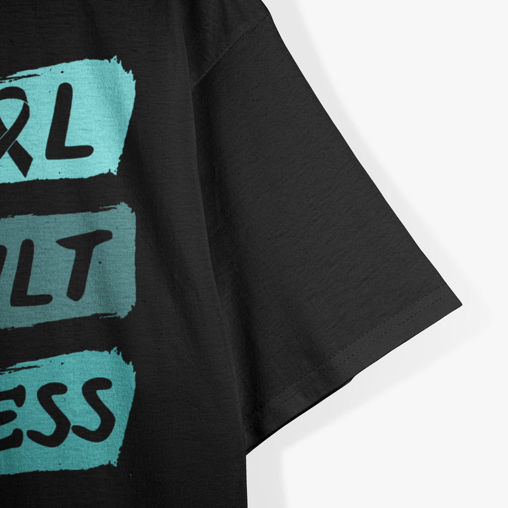 Sexual Assault Awareness Teal Ribbon T-Shirt