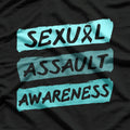 Sexual Assault Awareness Teal Ribbon T-Shirt