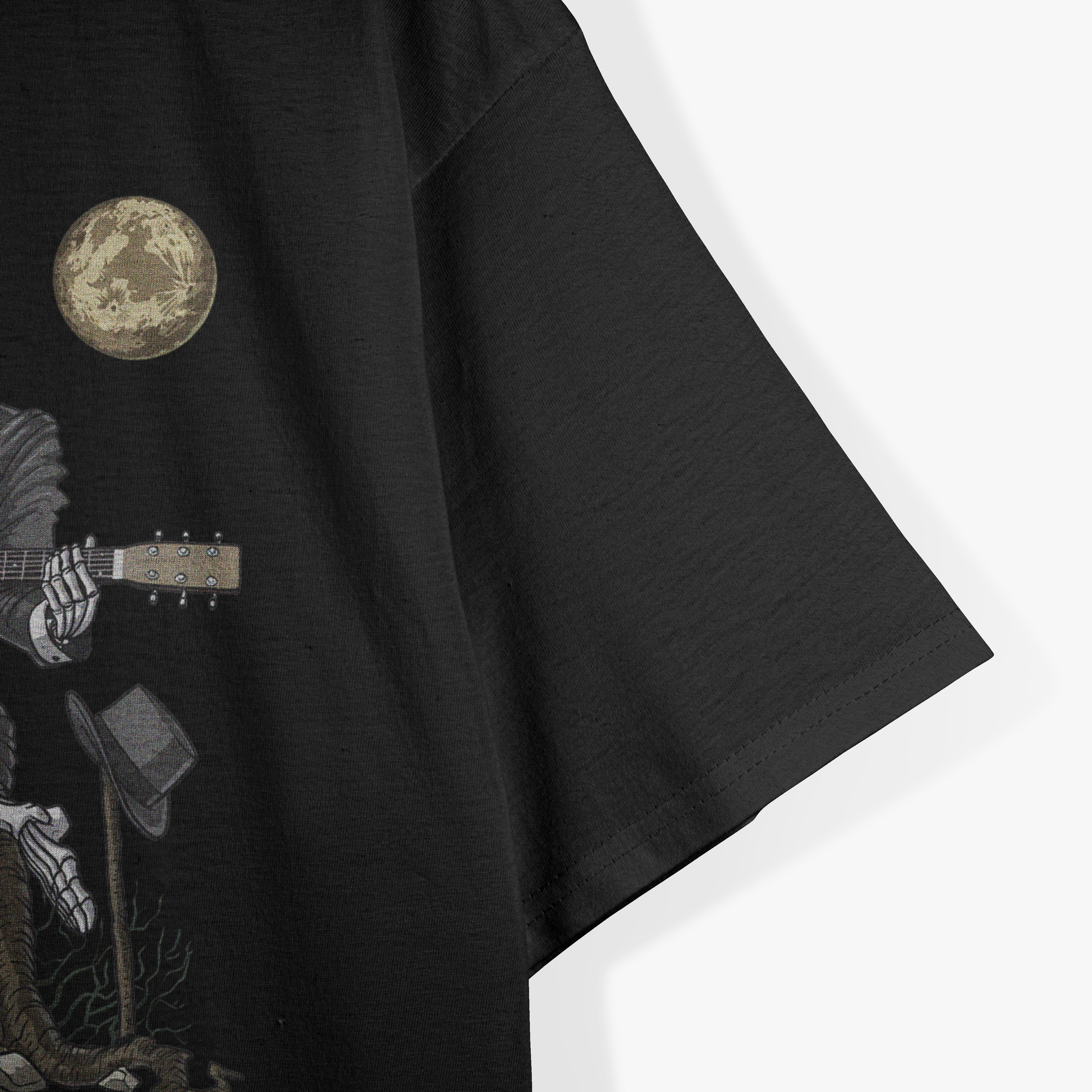 Skeleton Playing Acoustic Guitar T-Shirt