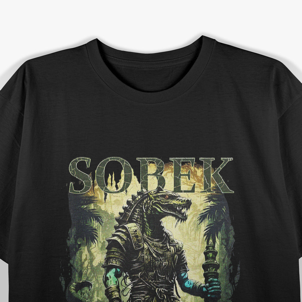 Sobek Ancient Egyptian God Nile Guardian T-Shirt