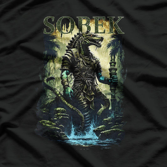 Sobek Ancient Egyptian God Nile Guardian T-Shirt