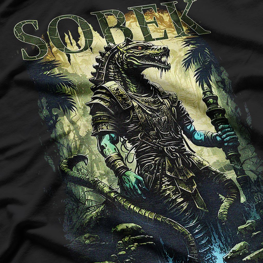 Sobek Ancient Egyptian God Nile Guardian T-Shirt