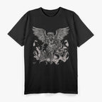 St Michael The Archangel Christian In Tattoo Style T-Shirt