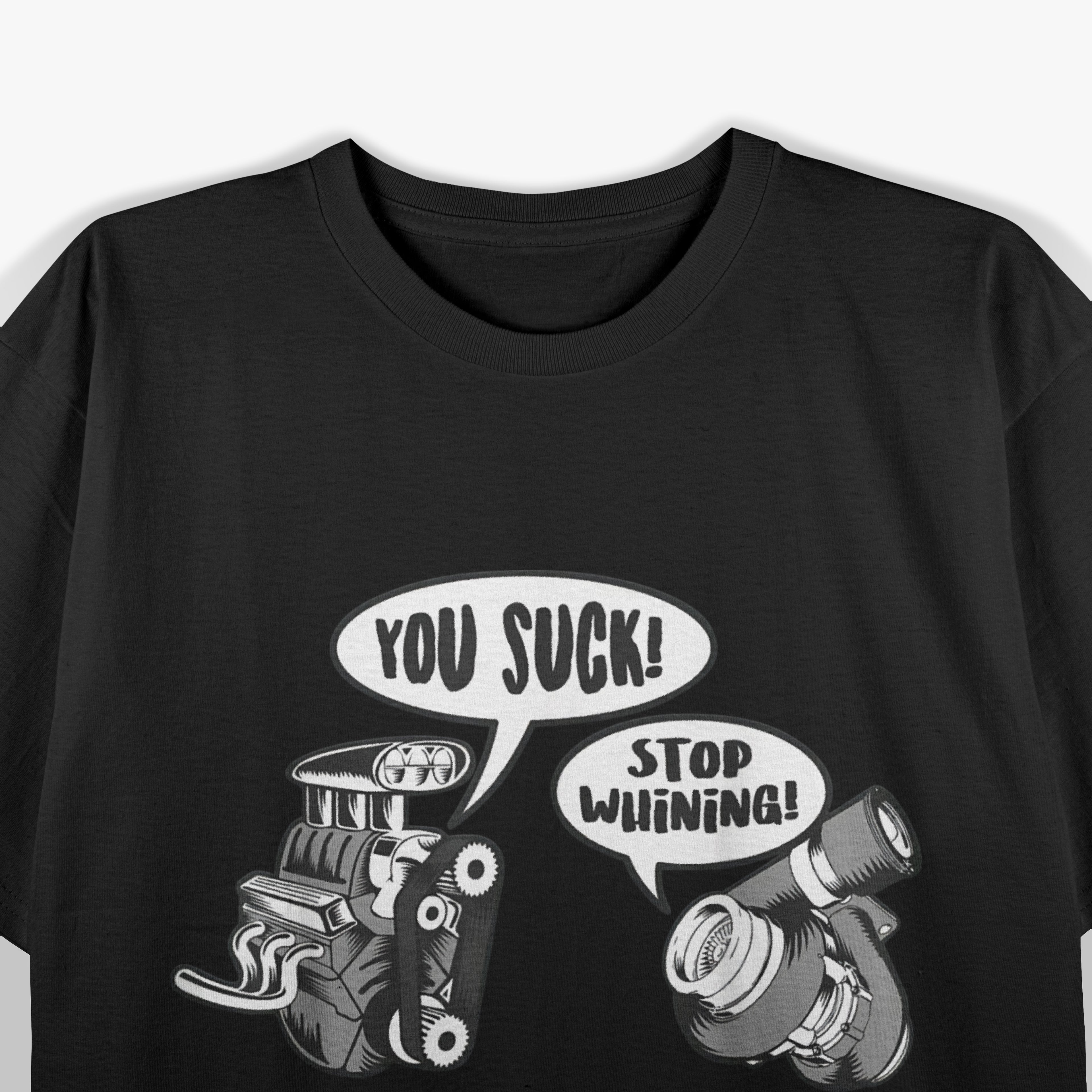 Stop Whining Car Mechanic Precision Turbo Engine T-Shirt