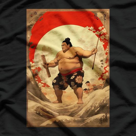 Sumo Wrestler I Love Japanese T-Shirt