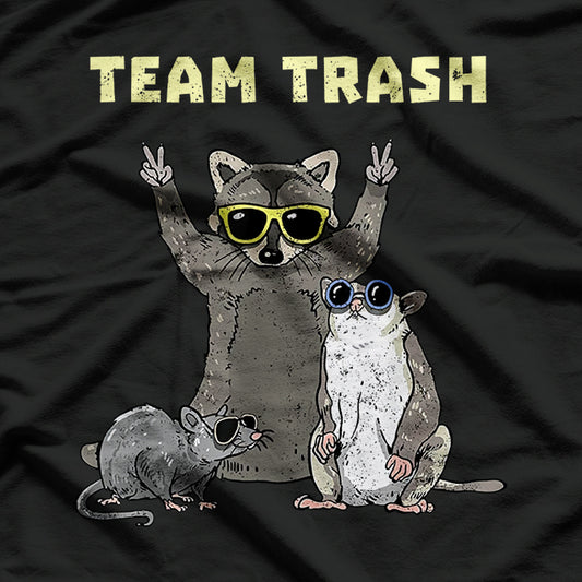 Team Opossum Raccoon Animals T-Shirt