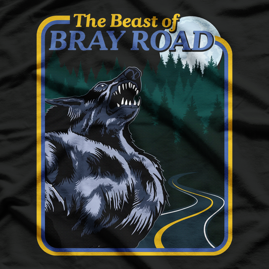 The Beast of Bray Road - Retro Wisconsin Dogman Cryptid T-Shirt