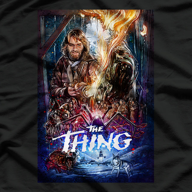 Classic Sci-Fi Horror  Vintage Creature Inspired Graphic T-Shirt