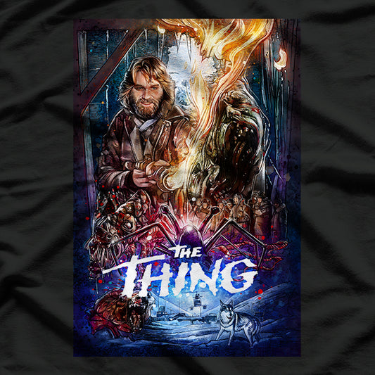 Classic Sci-Fi Horror  Vintage Creature Inspired Graphic T-Shirt