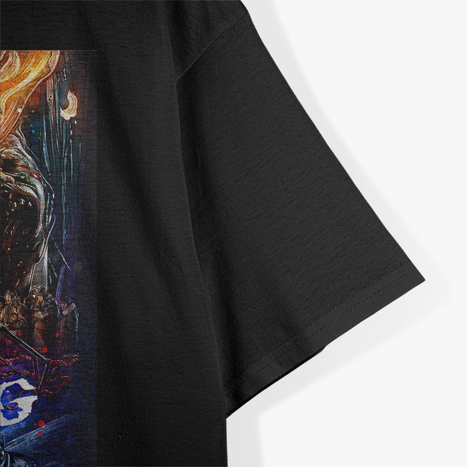 Classic Sci-Fi Horror  Vintage Creature Inspired Graphic T-Shirt