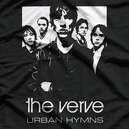 Vintage-Inspired Logo Celebrating The Verve’s Timeless Music T-Shirt