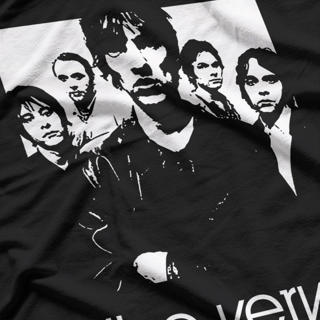Vintage-Inspired Logo Celebrating The Verve’s Timeless Music T-Shirt