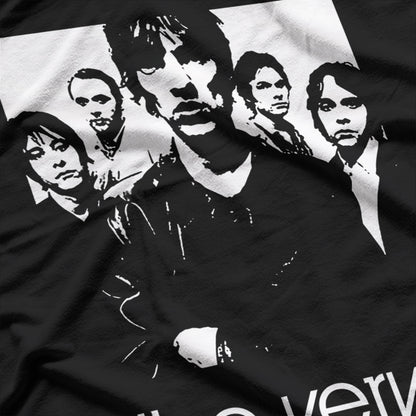 Vintage-Inspired Logo Celebrating The Verve’s Timeless Music T-Shirt