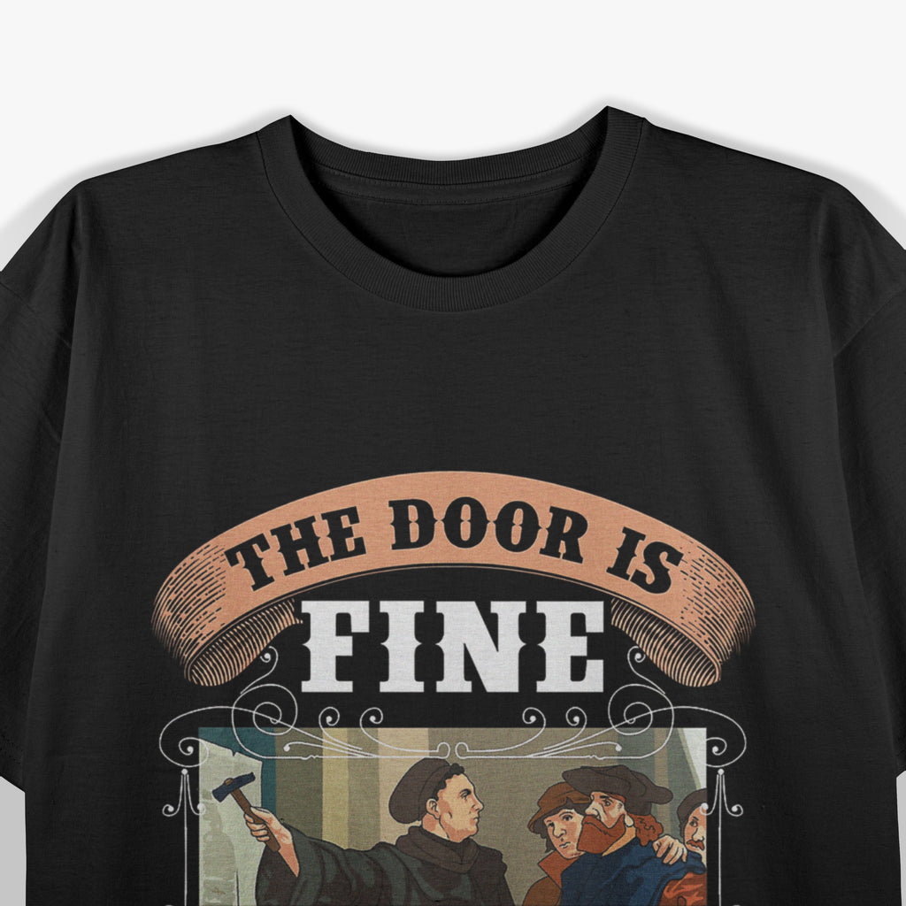 Martin Luther 95 Theses Theology Christian Reformation Day T-Shirt