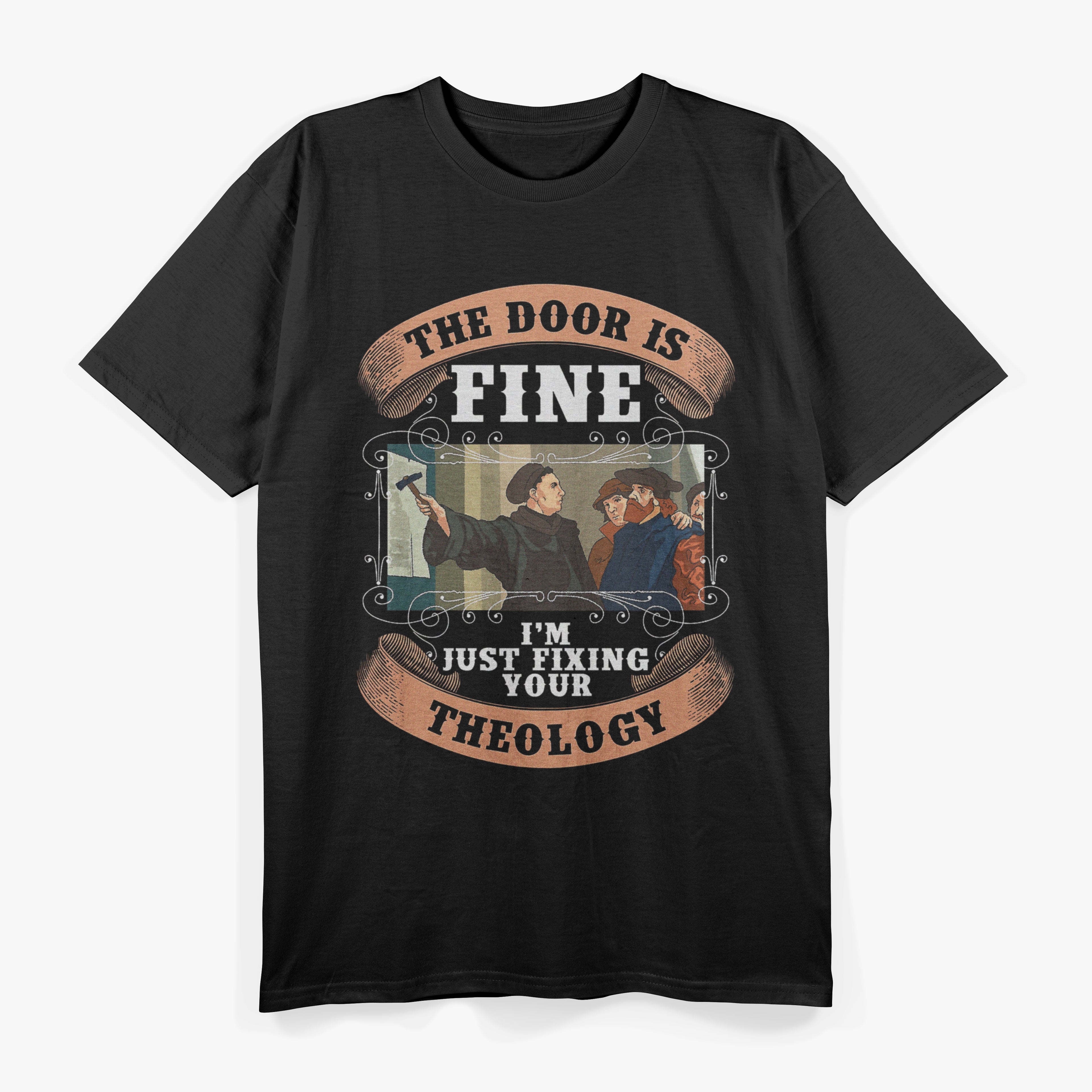 Martin Luther 95 Theses Theology Christian Reformation Day T-Shirt
