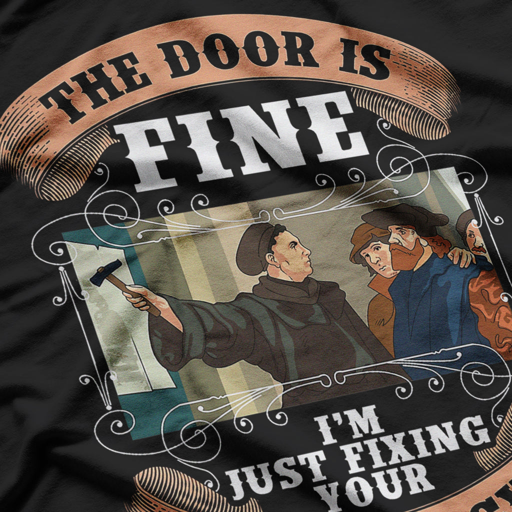 Martin Luther 95 Theses Theology Christian Reformation Day T-Shirt