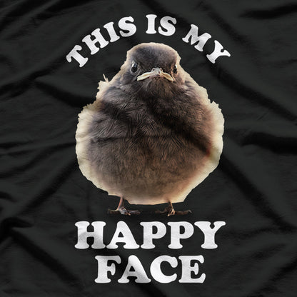 Annoyed Bird ‘Happy Face’ T-Shirt