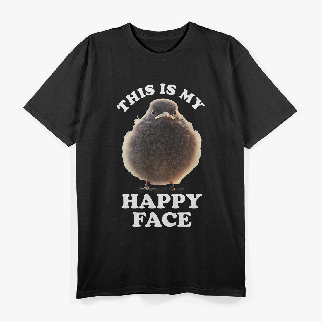 Annoyed Bird ‘Happy Face’ T-Shirt