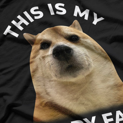 Shiba Inu Face Bold Dog Lover T-Shirt