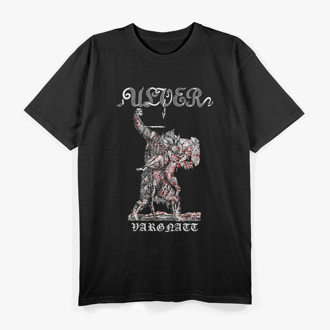 Ulver Vargnatt Inspired Early Black Metal T-Shirt