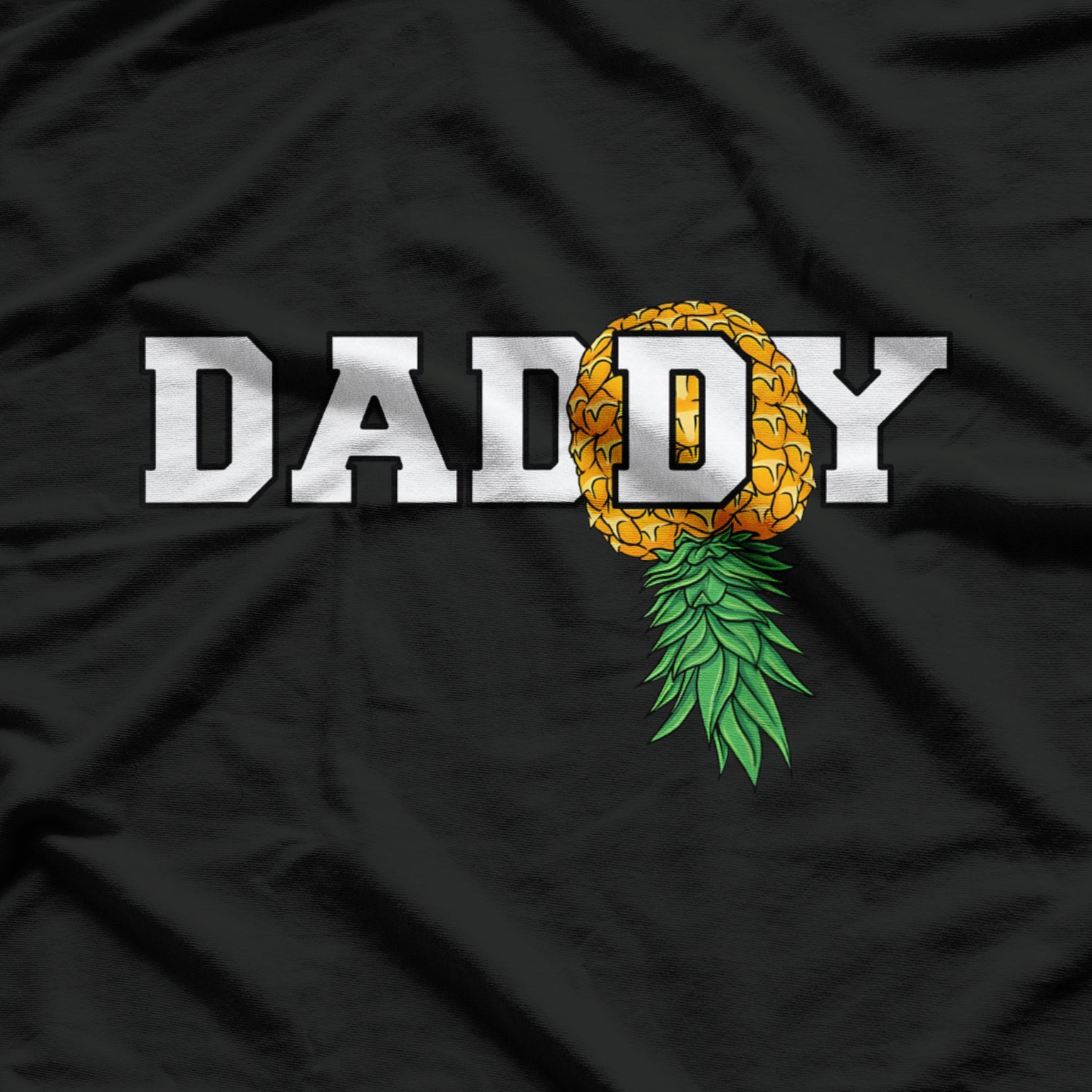 Swinger Upside Down Pineapple Daddy for Men T-Shirt