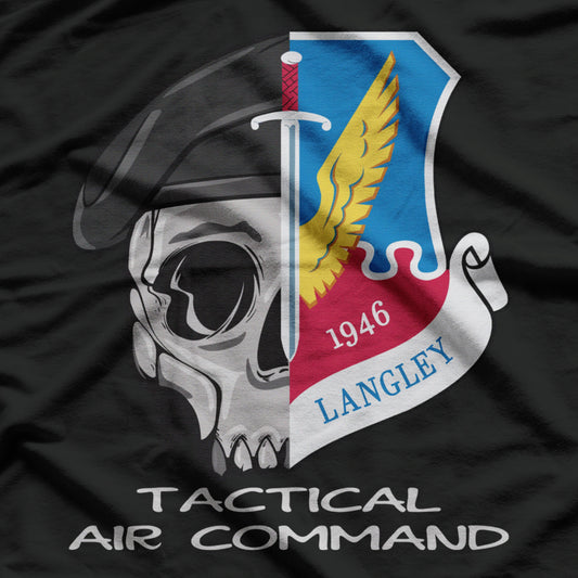 US Air Force Tactical Air Combat Valor and Vigilance T-Shirt