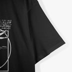 VITRUVIAN MAN PLAYING THE GUITAR T-Shirt