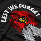 Veterans Day Lest We Forget T-Shirt