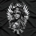 Viking Goddess Freya Nordic Norse Majesty T-Shirt