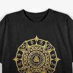 Viking Nordic Norse Circle Mystical Runes T-Shirt