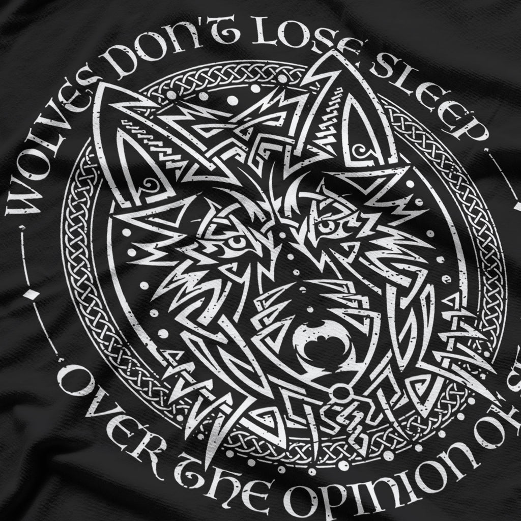 Viking Tattoo Fenrir Wolf Unyielding Spirit T-Shirt