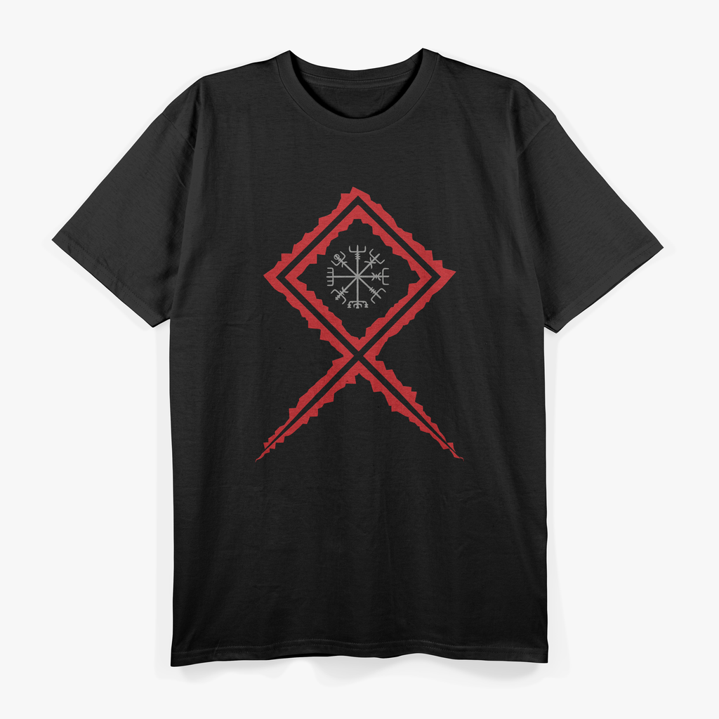 Vikings Norse Mythologys Compass The Vegvísir T-Shirt