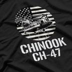 Vintage CH-47 Chinook Military Mighty Lifter T-Shirt
