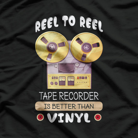 Vintage Recorder Lover, Reel to Reel T-Shirt