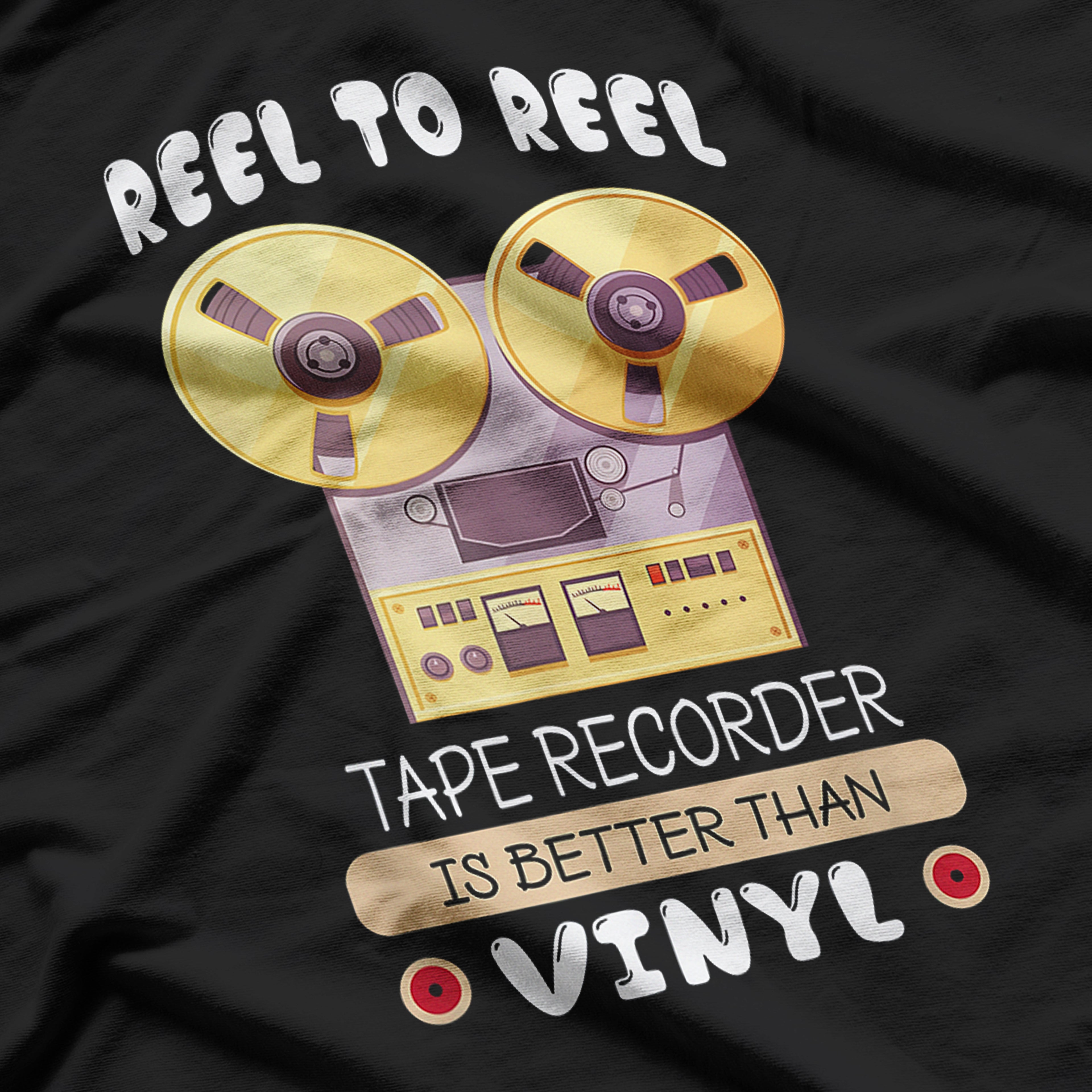 Vintage Recorder Lover, Reel to Reel T-Shirt