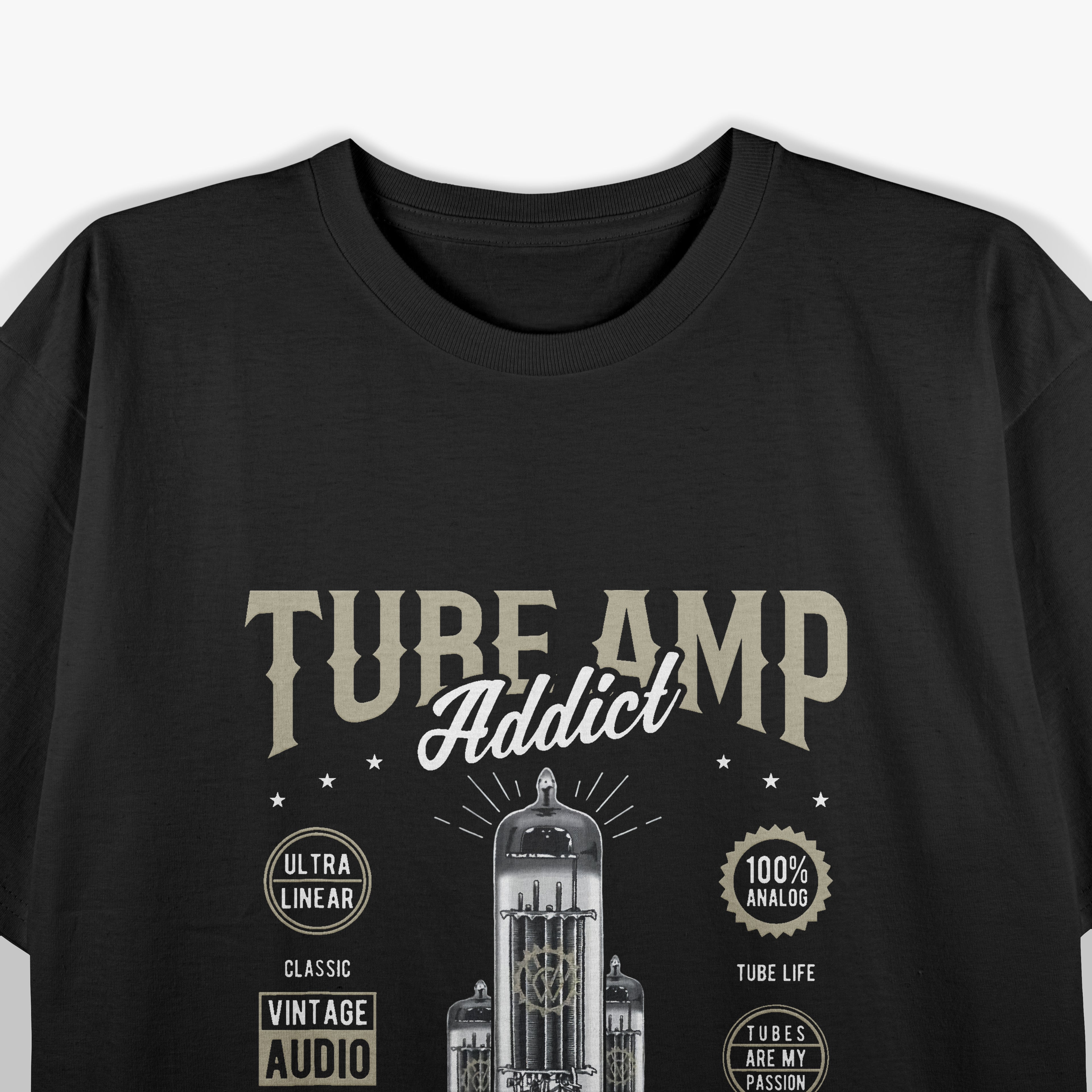 Vintage Tube Guitar Amplifier Tube Amplifier T-Shirt