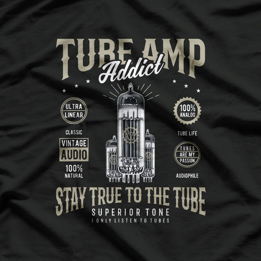 Vintage Tube Guitar Amplifier Tube Amplifier T-Shirt