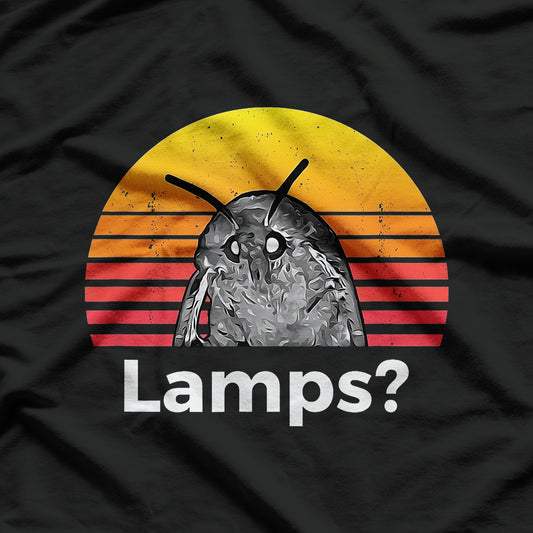 Moth Meme Moth Lamp T-Shirt