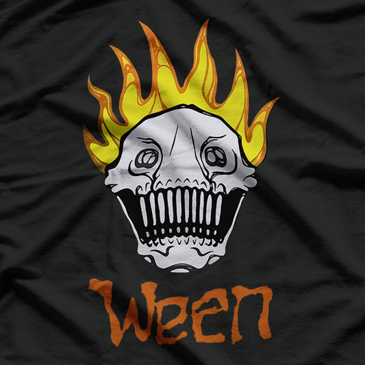 Classic Logo Design Featuring Ween’s Boognish Icon T-Shirt