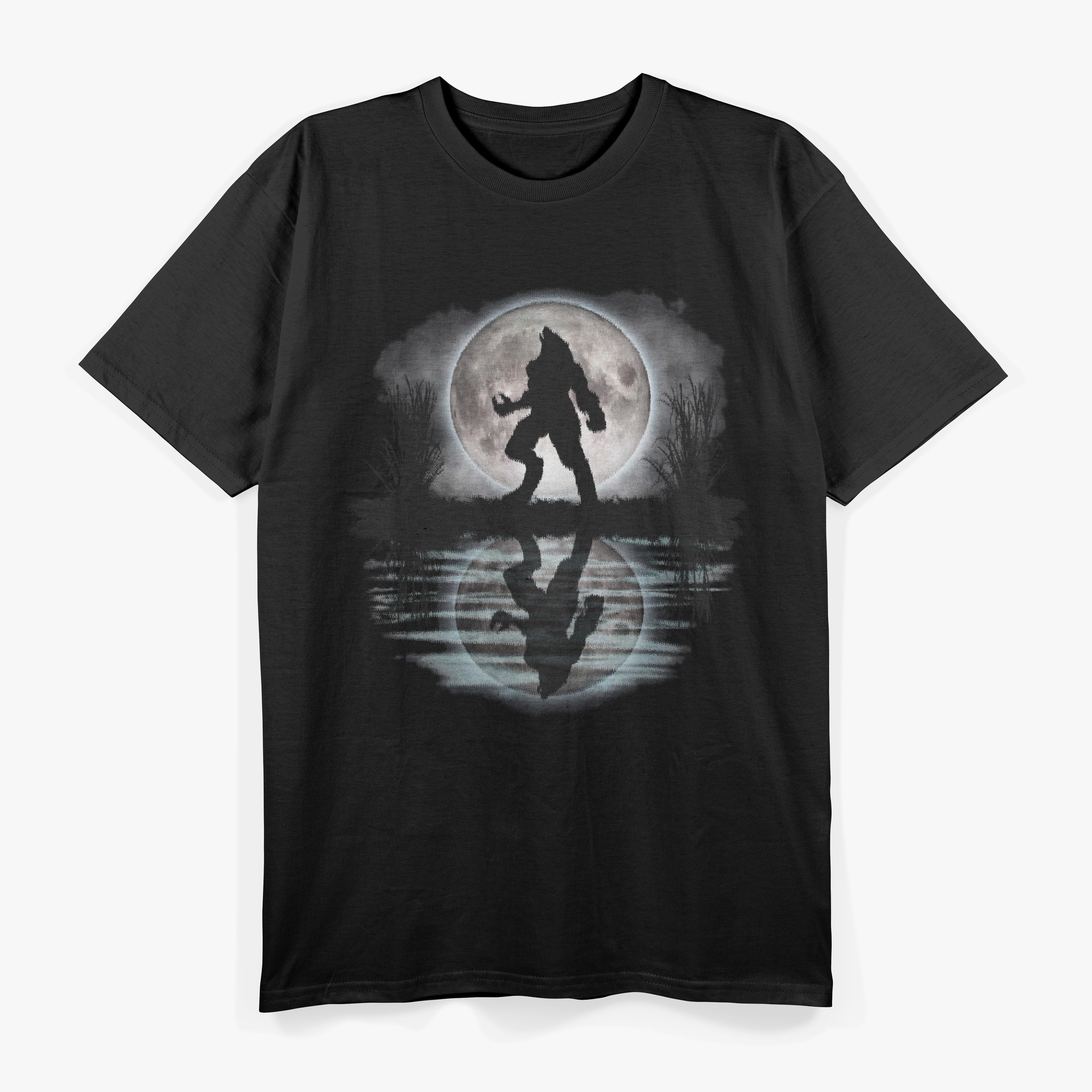 The Howling Werewolf Under A Full Moon T-Shirt