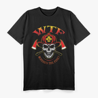 Where's The Fire Fireman Firefighter Skull Blazing Spirit T-Shirt