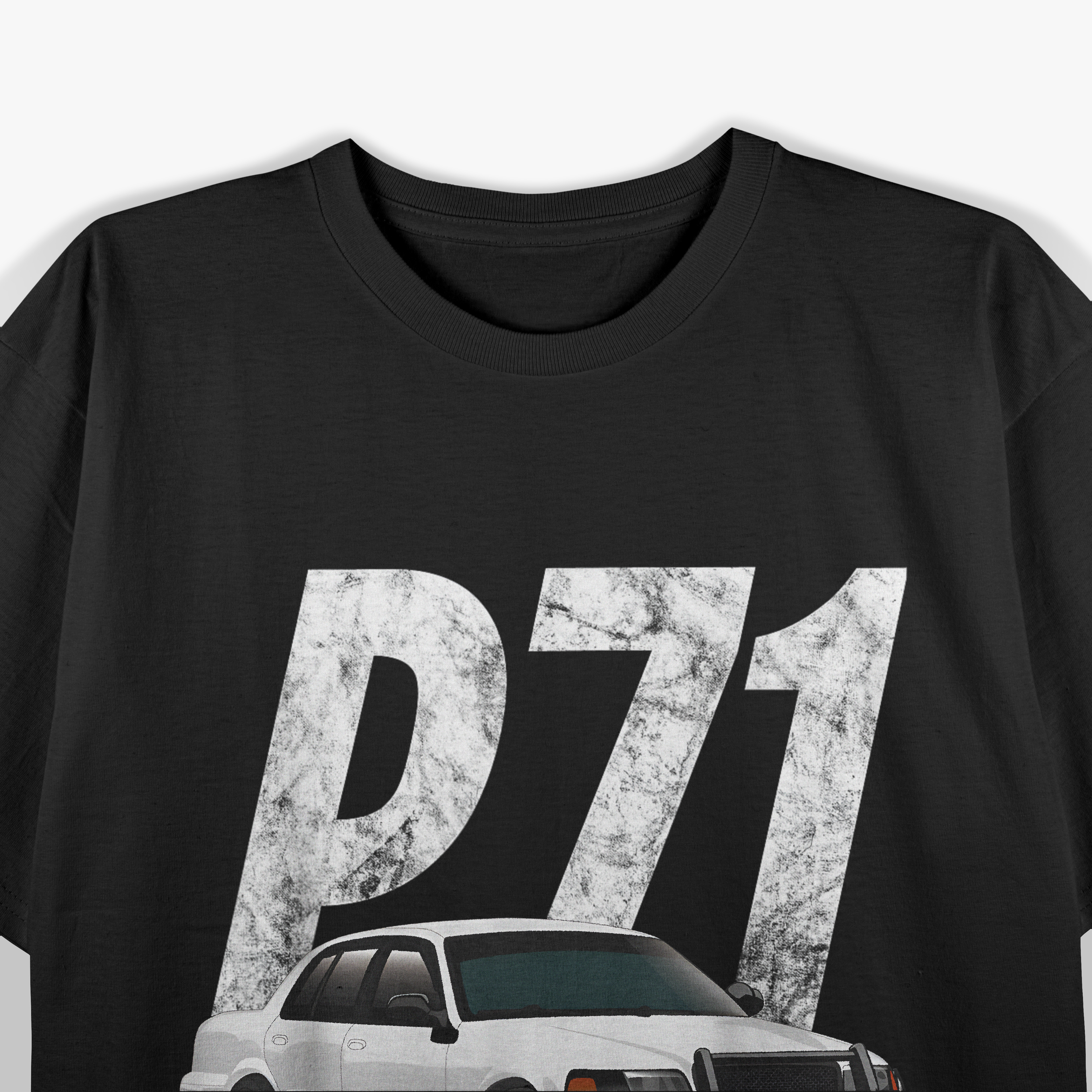 Crown Vic P71 White Cop Car Interceptor Vic Gift T-Shirt