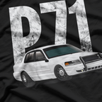 Crown Vic P71 White Cop Car Interceptor Vic Gift T-Shirt