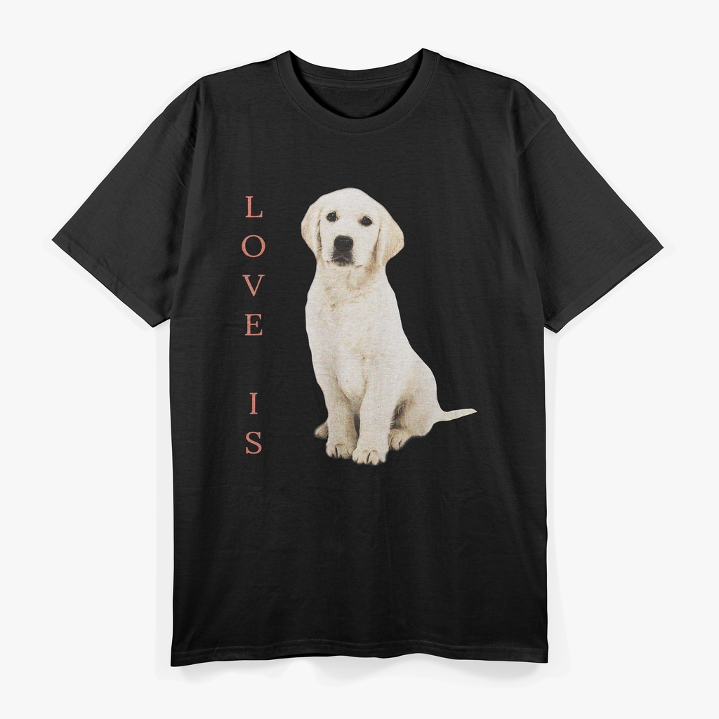 White Labrador Retriever Dog Funny Cute T-Shirt