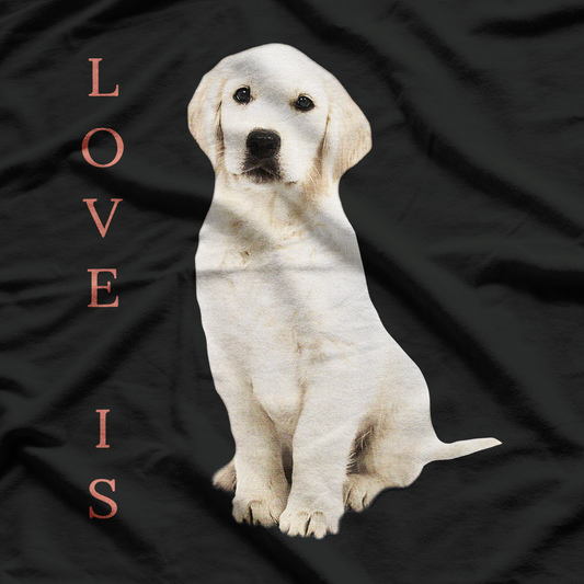 White Labrador Retriever Dog Funny Cute T-Shirt