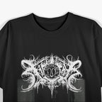 Xasthur Inspired Atmospheric Black Metal Graphic T-Shirt