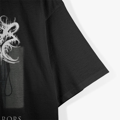 Xasthur Inspired Atmospheric Black Metal Graphic T-Shirt