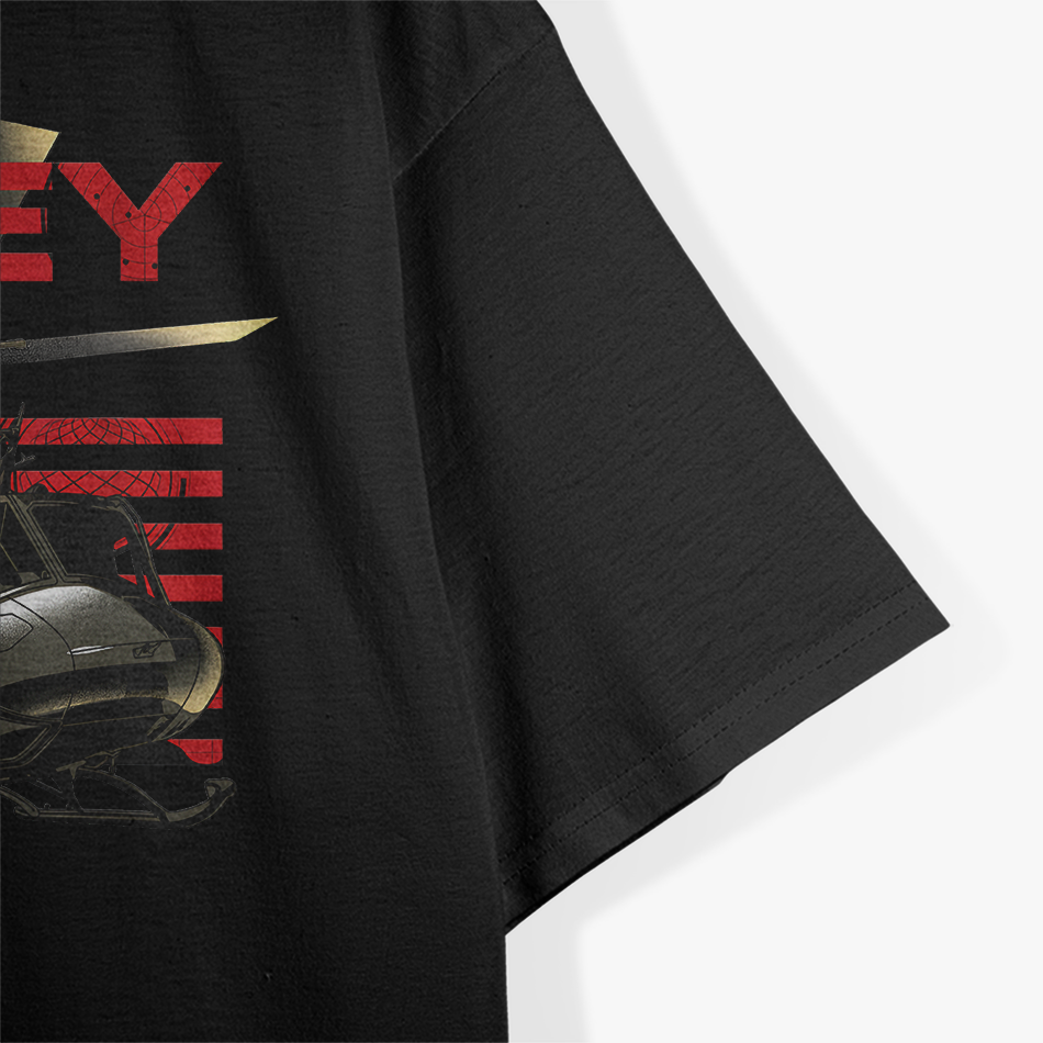 Huey UH-1 Military Helicopter T-Shirt